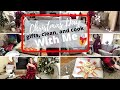 CHRISTMAS DAY GIFTS, CLEANING TIPS AND COOK WITH ME/EASY WINTER RECIPES/2019