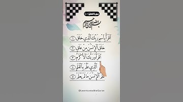 AL-ALAK - Egzon Ibrahimi (سورة العلق) #surah_alaq​