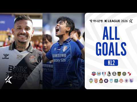 [Goal Highlights] Hana Bank K League 2 2026 Round 9 Goal Highlights | ALL GOALS of K LEAGUE2 R9