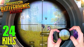 AWM - ЭТО МОЩЬ! 😈🌪 СОЛО ПРОТИВ СКВАДОВ | PUBG MOBILE - С ВЕБКОЙ НА РУКИ (HANDCAM)