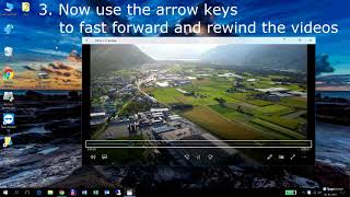 Fast forward and rewind with keyboard Windows 10  "video" screenshot 5