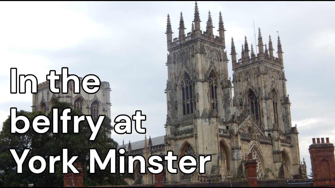 Bell ringing at York minster - Up in the belfry