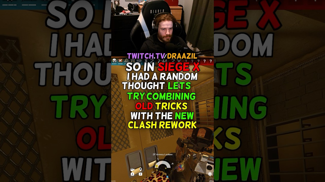 Clash Rework Combo with Old Tricks - Rainbow Six Siege X 