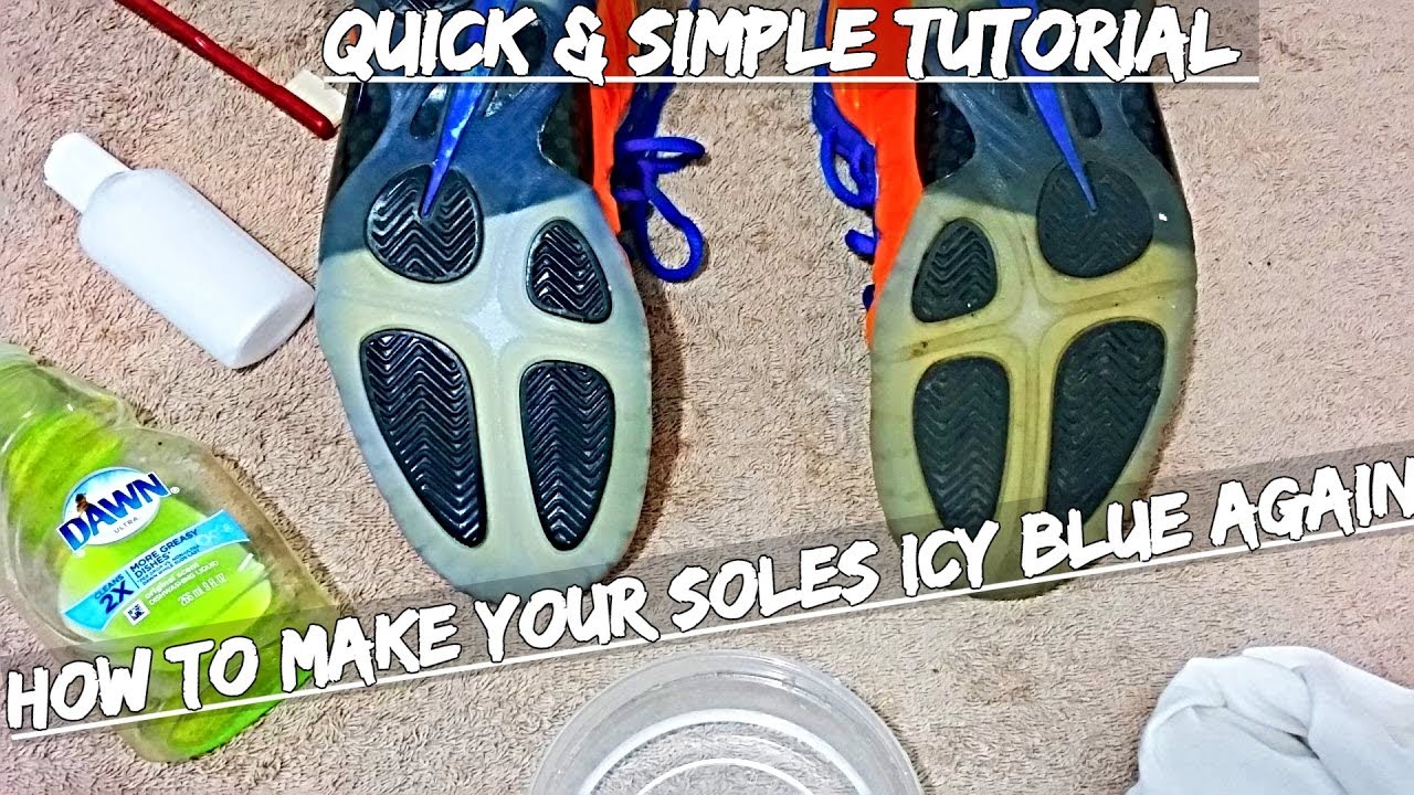 How To Unyellow Your Soles! Using SoleBright from Angelus Direct