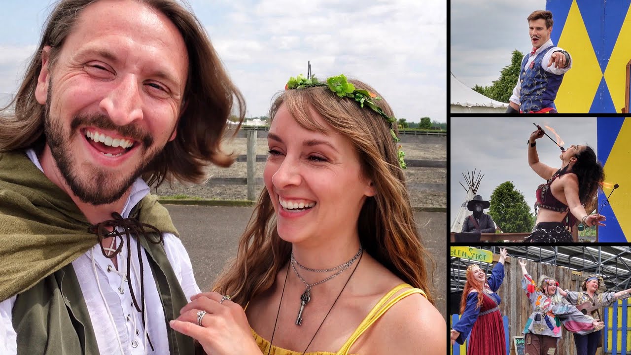 A Whip Crackin' Good Time at the NJ Ren Faire! — Jacques ze Whipper, Adamo Ignis, & Bardy Pardy