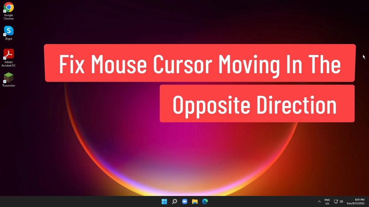 Movement of mouse pointer on screen