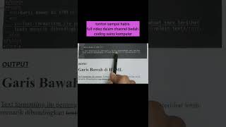 OUTPUT INS DAN DEL CARA MUDAH MEMBACANYA-SAINS KOMPUTER TUTORIAL