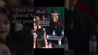 Stays Feel Happy About Winning The Worst Fandom Award