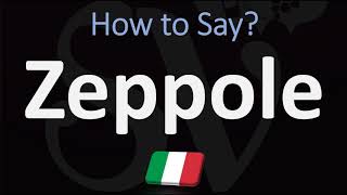 How to Pronounce Zeppole? (CORRECTLY) Italian Dessert Pronunciation