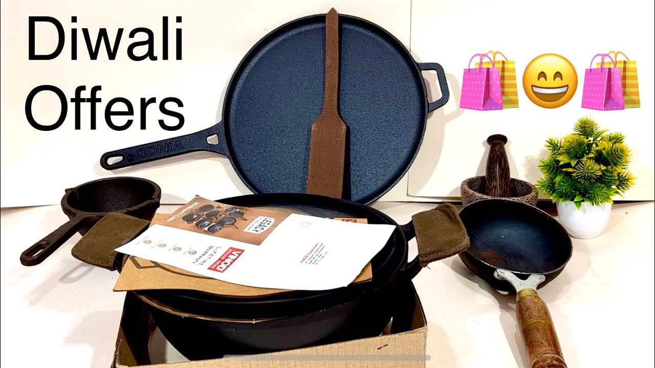 Add Enamelled Cast Iron Dosa Tawa to your kitchen this Diwali