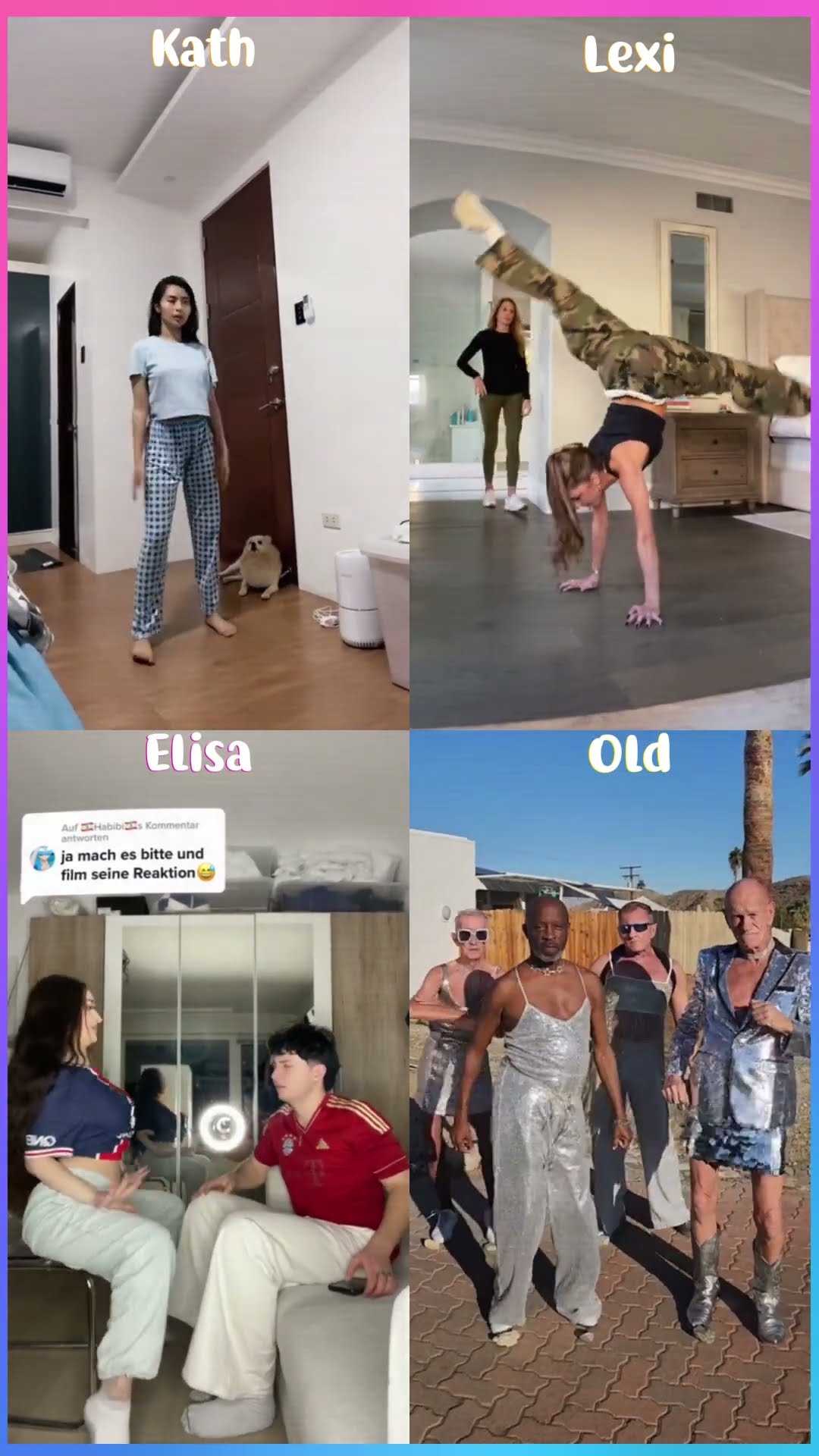 Kath x Lexi x Elisa x Old #dance #trend #viral #funny #shorts #tiktok