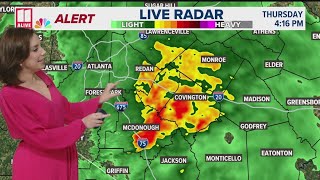 Tracking heavy rain, storms after tornado warning expires in Henry County | Forecast, radar