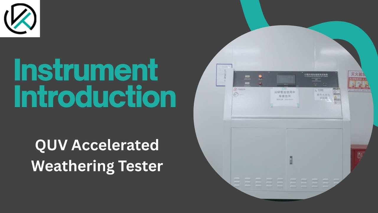 Quv Testing Parameters QUV Accelerated Weathering Tester - YouTube