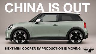 Next MINI Cooper EV Won't Be Built in China (Here's Why & Where It May be Built)