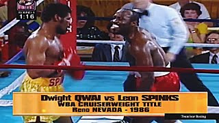 Dwight Muhammad Qawi Vs Leon Spinks Highlights Hd 50Fps March 22 1986