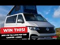 Win this 2023 vw t61 lwb pop top camper  2000