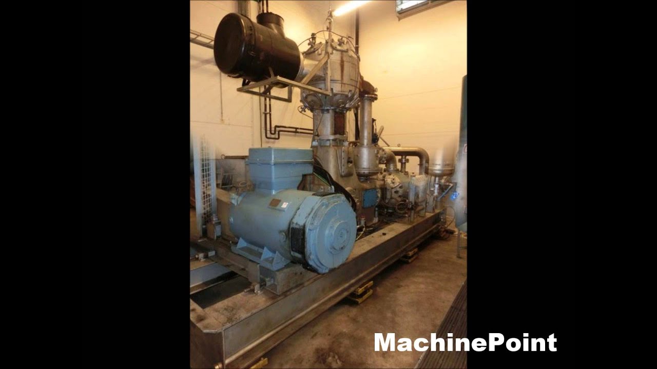 ATELIER FRANCOIS CE 68 B-SG Second Hand Air Compressor Blow Moulding ...