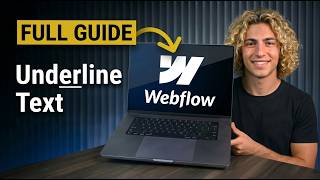 How To Underline Text In Webflow (Easy Guide 2026)