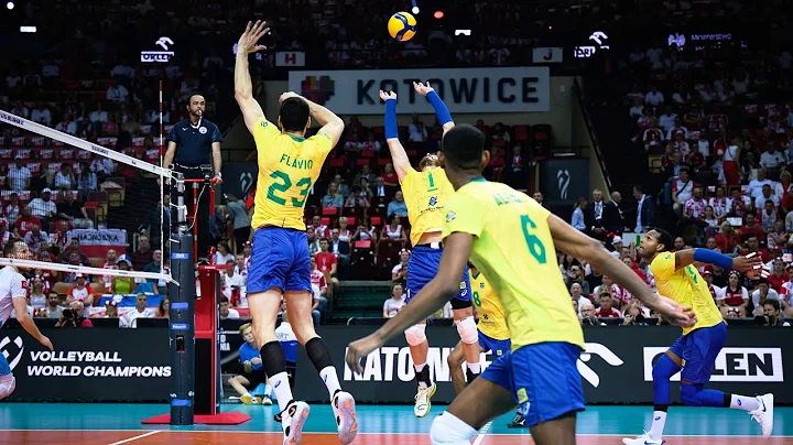 This is the Art of Volleyball Team Brazil !!! - DayDayNews