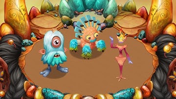 Wynq, Tiawa and Candelavra on Amber Island | Sound and Animation