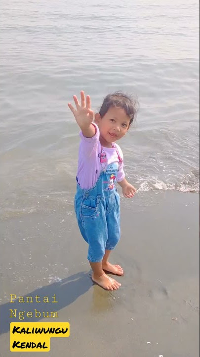 Pantai Pasir Putih ngebum Kaliwungu Kendal #SHORTS