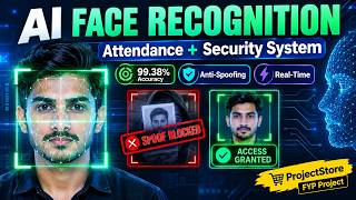 AI Face Recognition Attendance System | Anti-Spoofing | FYP Project