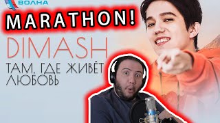 Dimash - Where Love Lives MARATHON (REACTION)