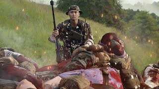SNIPER NG SCOUT RANGER INUBOS ANG MGA BANDIDO NA NAG PAPAHINGA ARMA III CINEMATIC GAMEPLAY