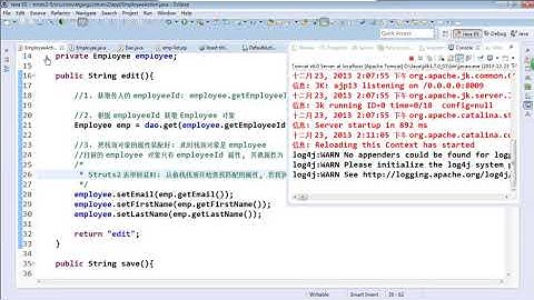 29  尚硅谷 佟刚 Struts2 CRUD操作3&使用paramsPrepareParams拦截器栈
