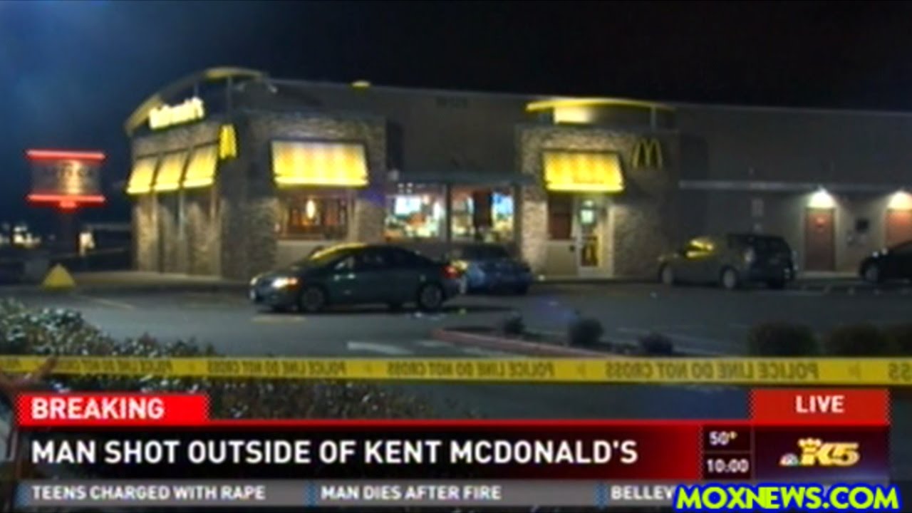 Teen Shot In McDonald's Parking Lot In Kent Washington - YouTube