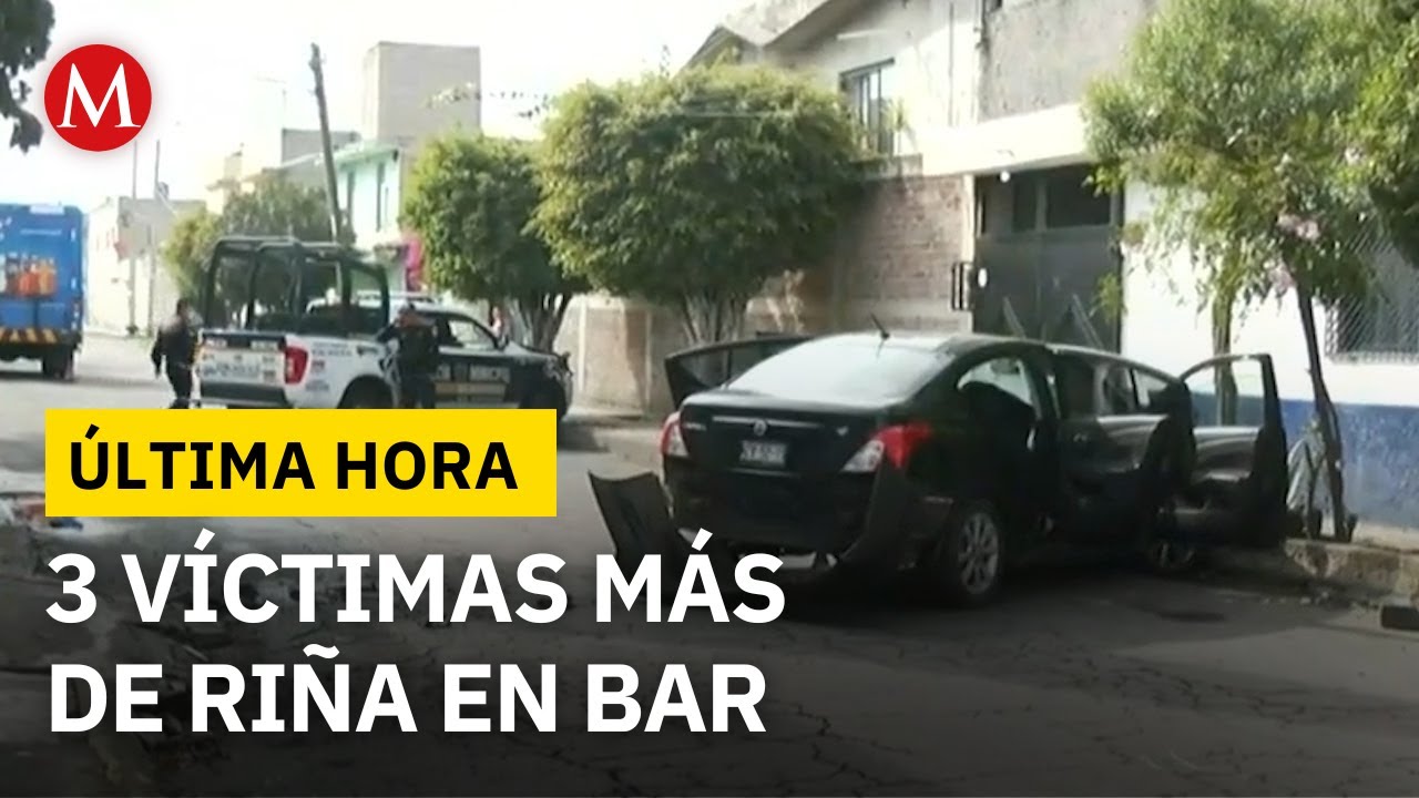 Confirman otros tres muertos tras la riña en bar de Ecatepec de Morelos