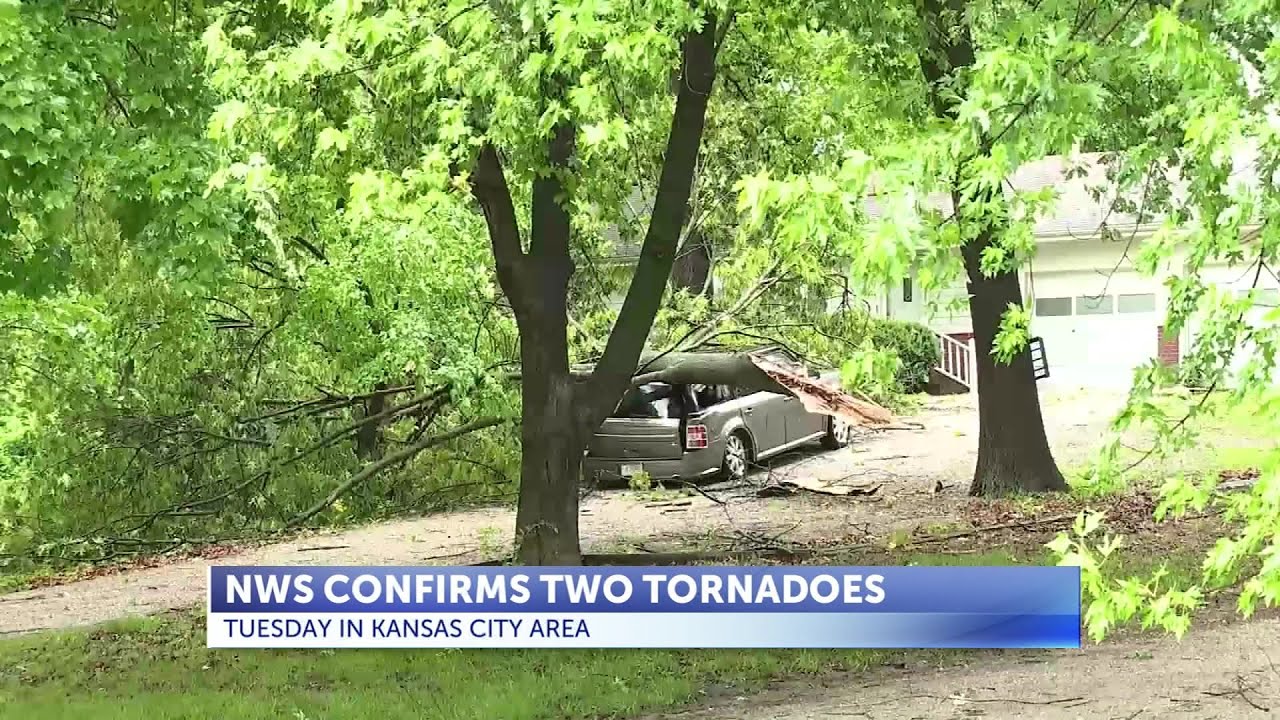 Two brief tornadoes confirmed to have struck the east side of Kansas ...