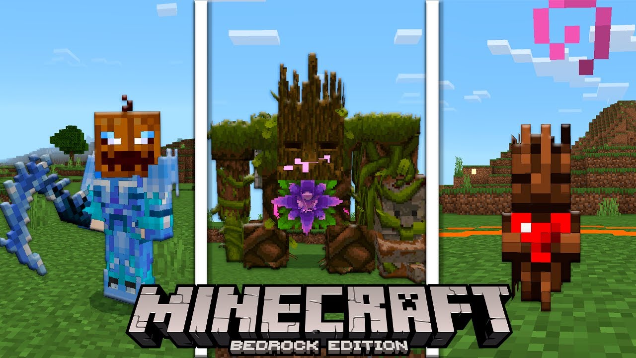 FINALMENTE! O MELHOR ADDON DE ARMADURAS MINERIOS PARA MINECRAFT PE (1. ...