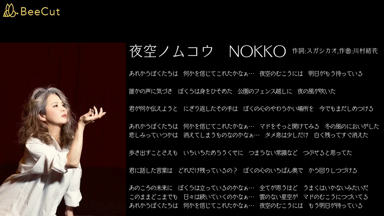 夜空ノムコウ NOKKO - YouTube