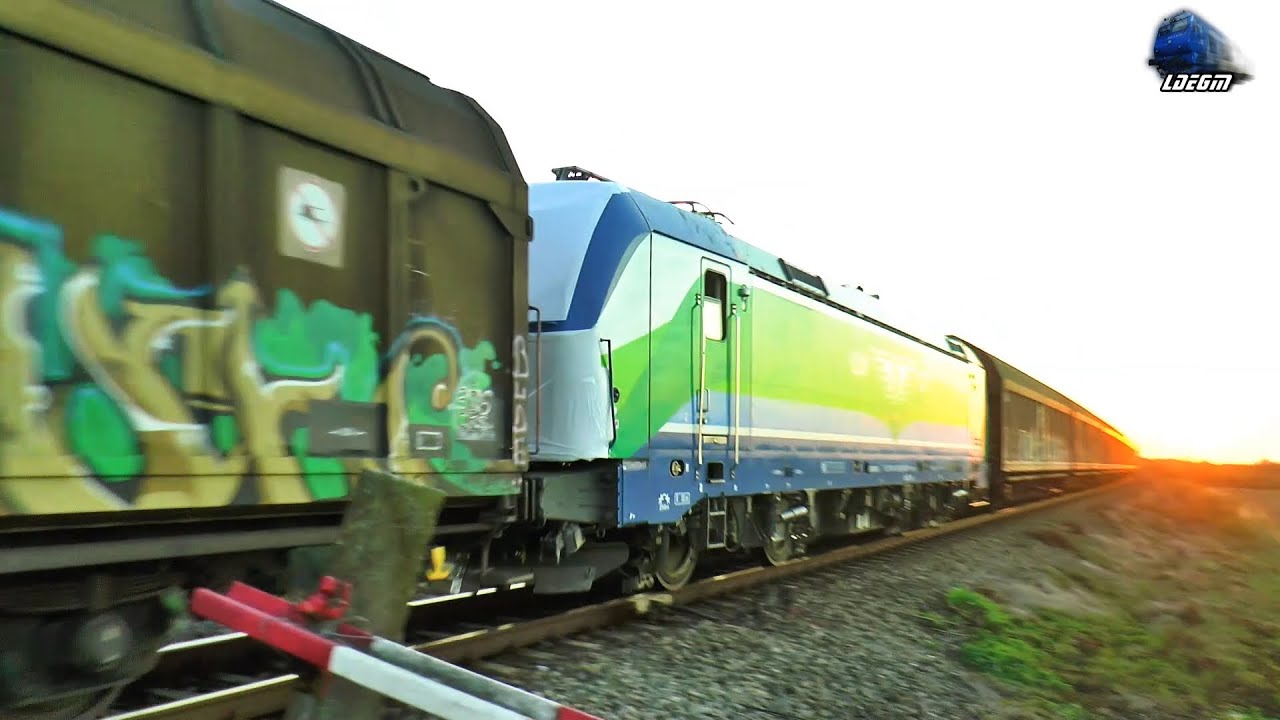 Siemens Smartron 80 038-8 BG-BDZ Locomotive After An Accident to Germany in Romania 05 October 2021