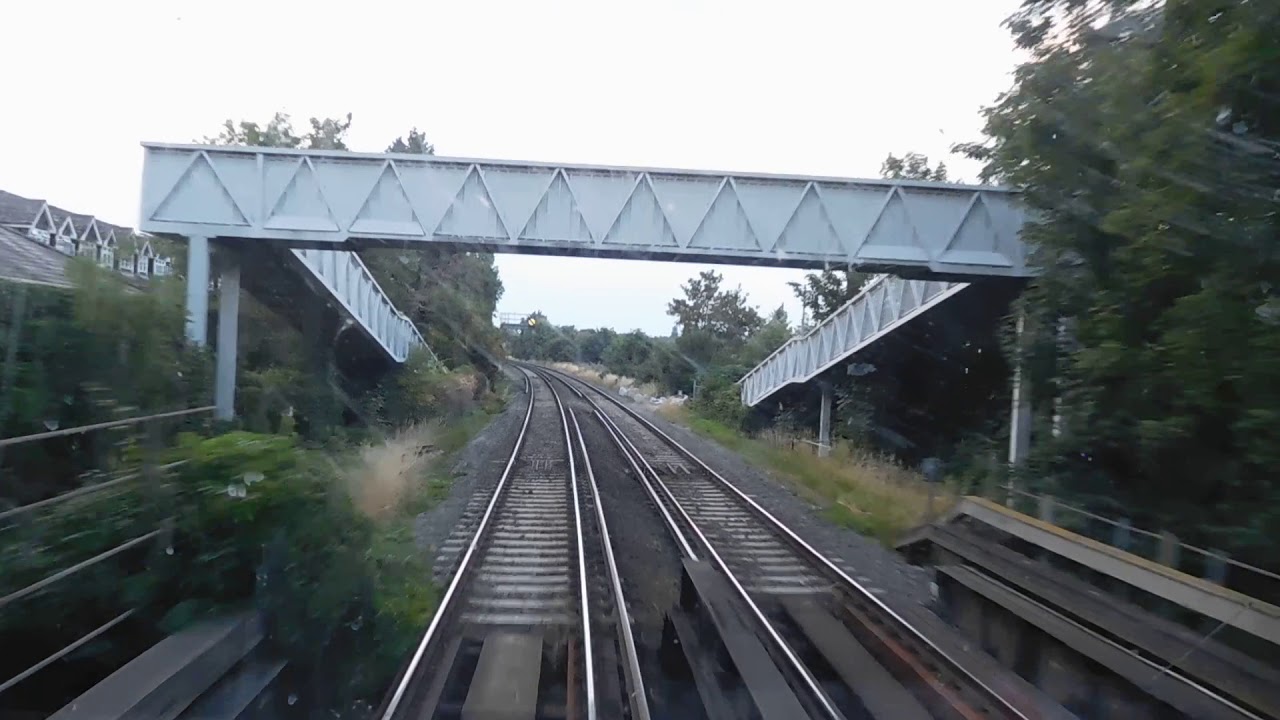 ( Cab Ride 37 ) Woking Down Yard to Egham, A Freight Rambler Production...