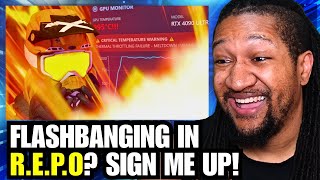 Melting My GPU By Trying to Render God in Friendslop (TheRussianBadger) | Reaction!