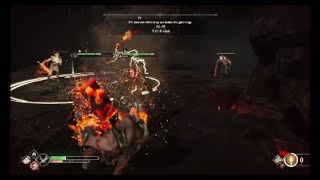 God Of War - Impossible Trial - Kill Enimes Inside The Golden Ring - Give Me A Challenge Difficulty.
