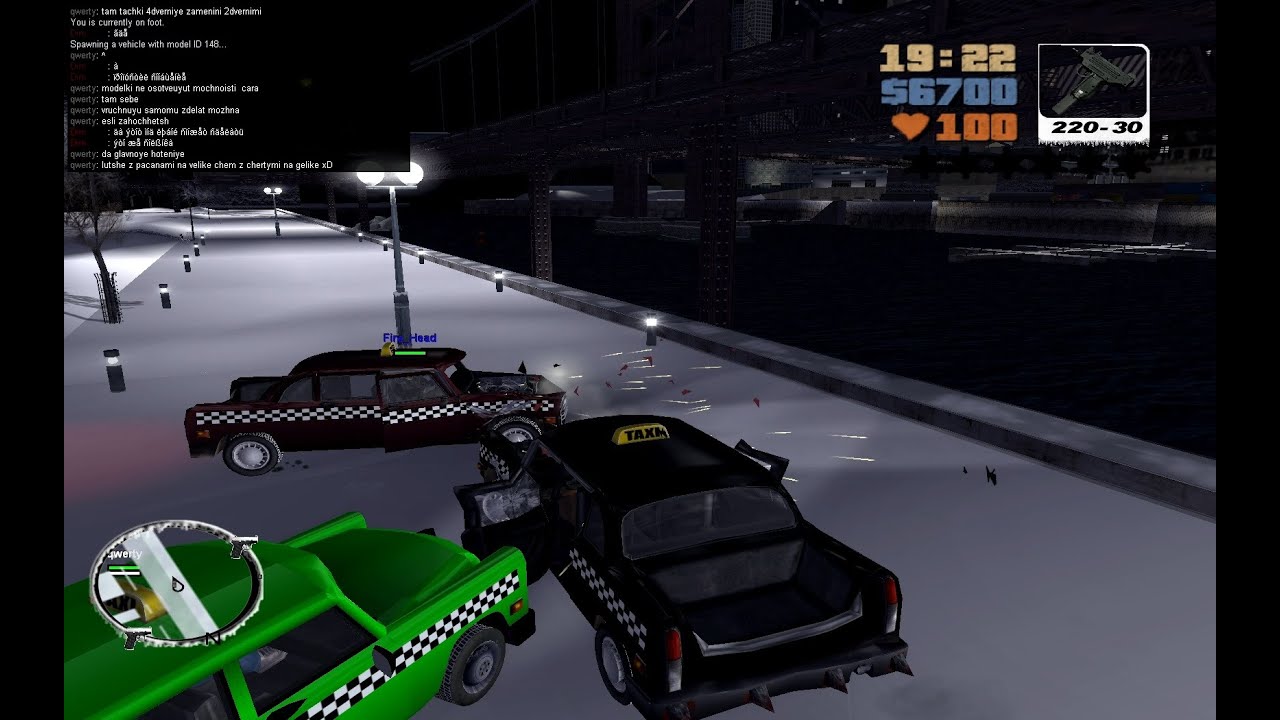 GTA 3 Carmageddon-a-like With Snow City Mod