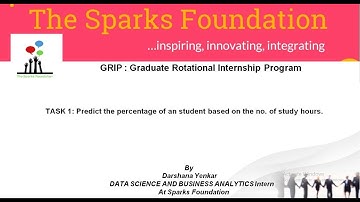 | TASK 1 | Prediction using Supervised Machine Learning | #GRIPJULY21 | THE SPARKS FOUNDATION |