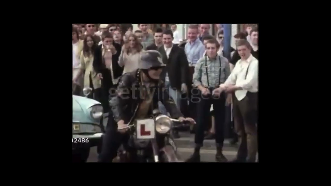 Skinheads Taunt a Greaser 1969