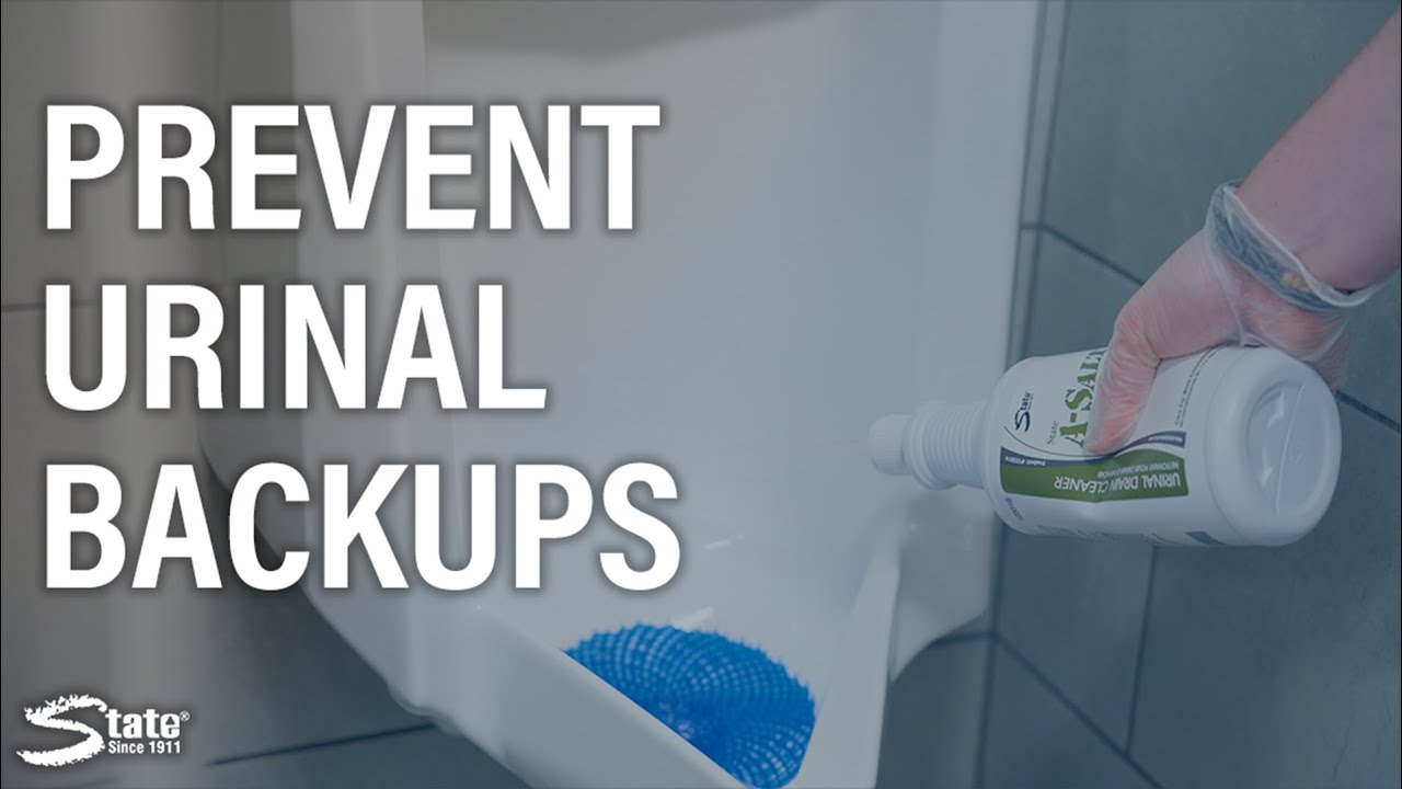 Is this the BEST SOLUTION for Your URINAL DRAIN CLOGS? - YouTube