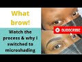 Very Detailed Microshading Process (Step by Step) | My Microshading Experience &amp; Healing Process