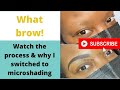 Very Detailed Microshading Process (Step by Step) | My Microshading Experience & Healing Process