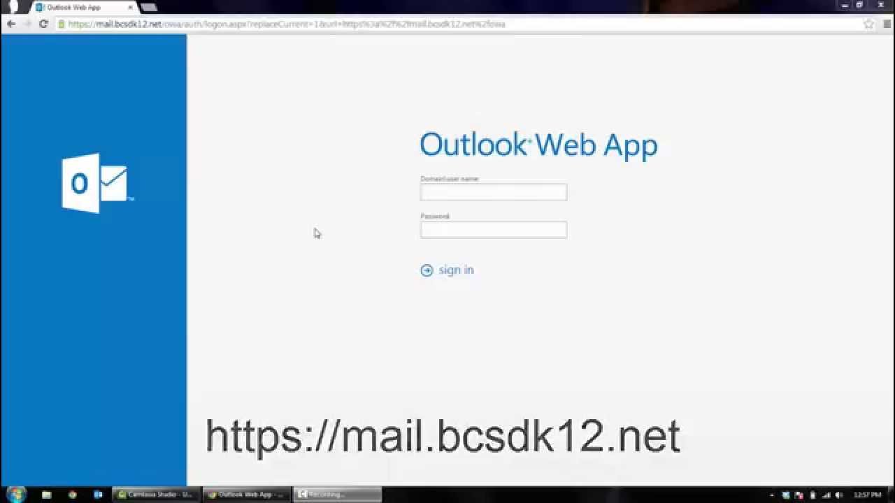 Outlook email login