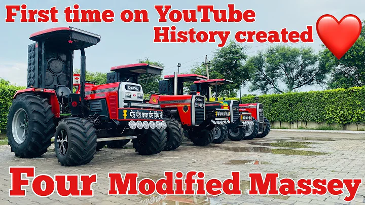 Four modified Massey  || deol gurdeep9500 || modif...