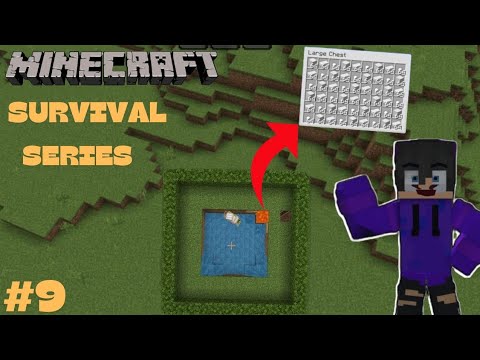 I Made a EPIC Iron Farm in my Survival world 😱😀#treanding #minecraft # ...