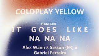 Coldplay Yellow - Peggy Gou  It Goes Like Nanana (Alex Wann, Sasson (FR) & Gabriel Ferreira retouch) Resimi