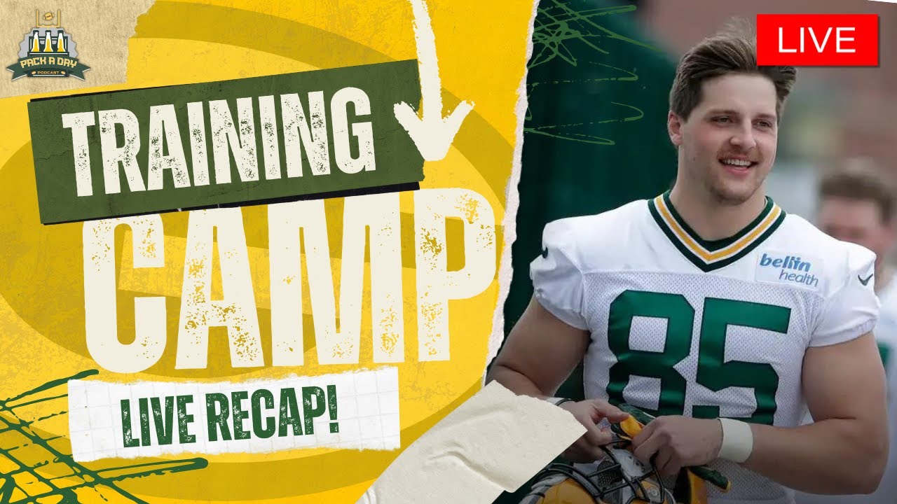 LIVE Packers Training Camp Day 7 Reactions!!!