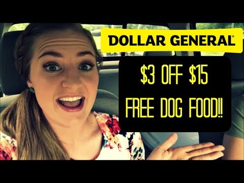 Dollar General $3 off $15 | FREE Rachael Ray Dog Food!